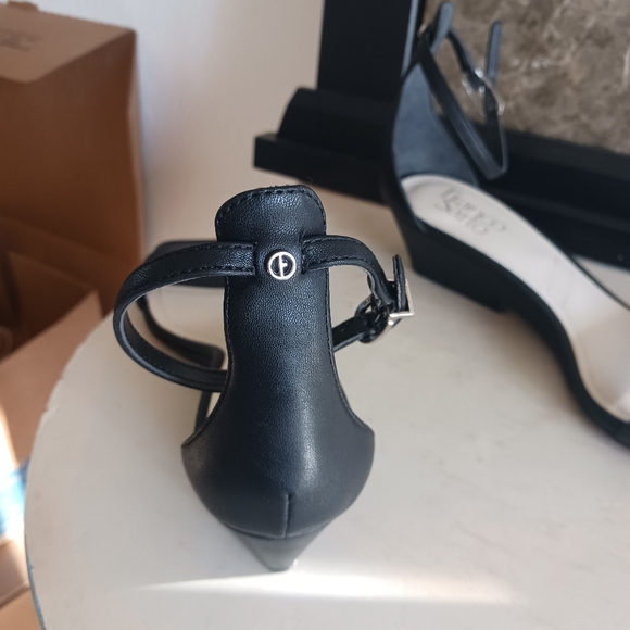 Franco Sarto Ankle Strap Wedge Sandal - Picture 4 of 7